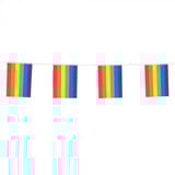 Boland Guirlande en papier arc-en-ciel 14 x 20 cm | par pièce Boland Guirlande en papier arc-en-ciel 14 x 20 cm | par pièce