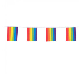 Boland Regenboog slinger papier 14 x 20 cm | per stuk Boland Regenboog slinger papier 14 x 20 cm | per stuk