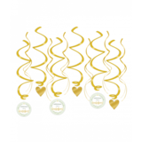 Paper Dreams Décoration Swirl fête de printemps 70cm | 12 pièces