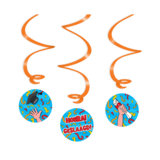 Paper Dreams Hoera Geslaagd Cartoon Decoratie Swirl | 3 stuks Paper Dreams Hoera Geslaagd Cartoon Decoratie Swirl | 3 stuks