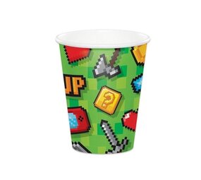 Godan Bekers Game Party 200ml |8 stuks Godan Bekers Game Party 200ml |8 stuks