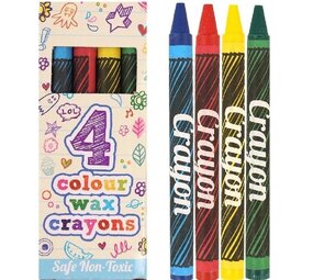 Henbrandt Waskrijtjes 8cm | per doosje Henbrandt Waskrijtjes 8cm | per doosje