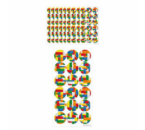 Henbrandt Lego Stickers | per 10 velletjes Henbrandt Lego Stickers | per 10 velletjes