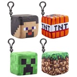 Tuf-Tuf Porte-clés Minecraft 7,5 cm x 7,5 cm | Par pièce