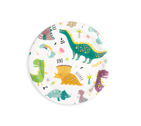 Tuf-Tuf Assiettes Dino Time 18cm | 6 pièces Tuf-Tuf Assiettes Dino Time 18cm | 6 pièces