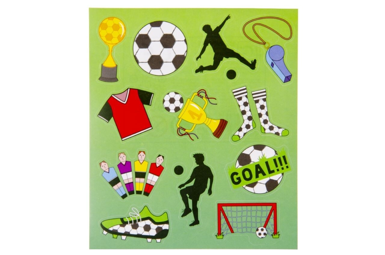 LG Imports Football Fun Stickers | 12 sheets