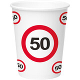 Folat Cup 50 years of traffic sign | 8 pieces Folat Cup 50 years of traffic sign | 8 pieces
