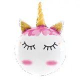 Tuf-Tuf Eenhoorn Folie Ballon  88x57cm | per stuk Tuf-Tuf Eenhoorn Folie Ballon  88x57cm | per stuk