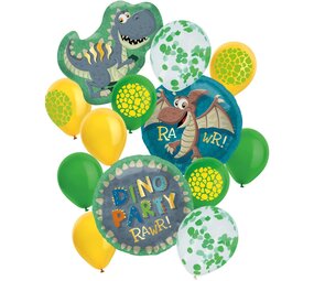 Folat Ballonnen set Dino | 14-delig
