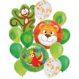 Folat Ballonnen set Jungle | 14-delig Folat Ballonnen set Jungle | 14-delig