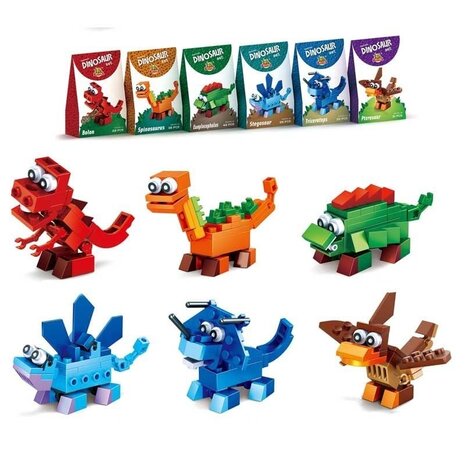 Henbrandt Dino Bouwstenen Set | Per Stuk