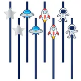 Tuf-Tuf Ruimte en Space Kosmos Rietjes | 8 stuks Tuf-Tuf Ruimte en Space Kosmos Rietjes | 8 stuks