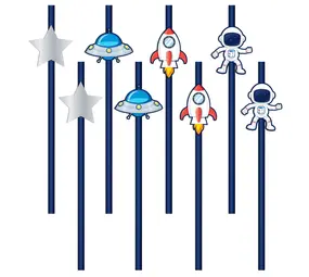 Tuf-Tuf Ruimte en Space Kosmos Rietjes | 8 stuks Tuf-Tuf Ruimte en Space Kosmos Rietjes | 8 stuks