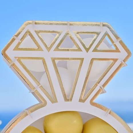 Ginger Ray Engagement ring balloon stand per Unit