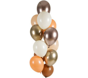 Folat Ballonnen Bohemium Sunset 33cm | 12 stuks