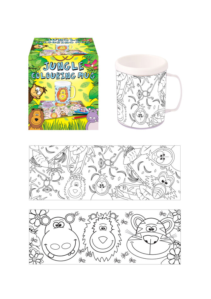 Henbrandt Färben Sie Ihren eigenen Tasse Dschungel | Pro Einheit Henbrandt Färben Sie Ihren eigenen Tasse Dschungel | Pro Einheit