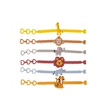 LG Imports Jungle dieren armbandje | per 12 stuks LG Imports Jungle dieren armbandje | per 12 stuks