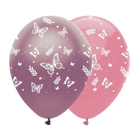 Creative Converting Butterfly balloons 6 pieces Creative Converting Butterfly balloons 6 pieces