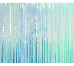 Godan Door curtain iridescent blue 100x200cm | per Unit Godan Door curtain iridescent blue 100x200cm | per Unit