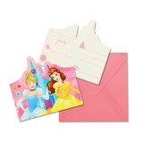 Procos Party Princesses Invitations Princess Live votre histoire | 6 morceaux Procos Party Princesses Invitations Princess Live votre histoire | 6 morceaux