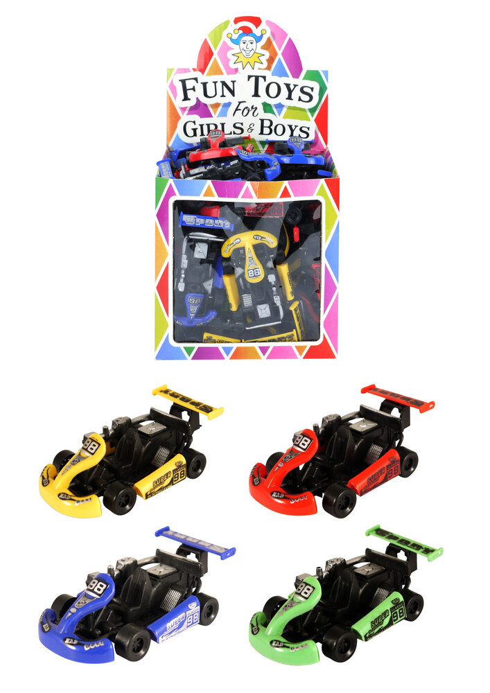 Henbrandt Rennsportkarts zurückziehen 10 cm | pro Einheit