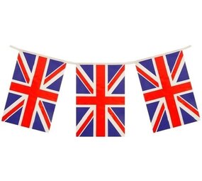 Flag Line Blok United Kingdom Union Jack | 4 meter Flag Line Blok United Kingdom Union Jack | 4 meter