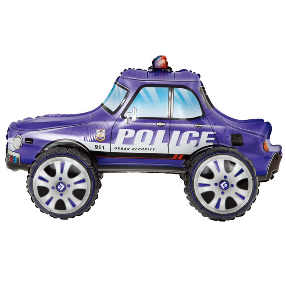 Tuf-Tuf 4D Police Car Ballon 65x38cm | pro Einheit