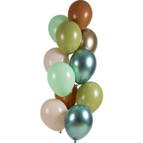 Folat Safari Chic Ballons Set 33cm | 12 Stücke
