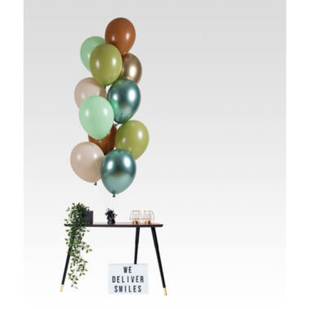 Folat Safari chic balloons set 33cm | 12 pieces Folat Safari chic balloons set 33cm | 12 pieces
