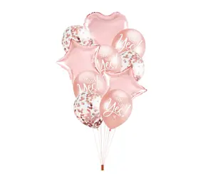 Tuf-Tuf Verlovings Ballonnen She Said Yes | 10 stuks Tuf-Tuf Verlovings Ballonnen She Said Yes | 10 stuks