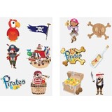 Henbrandt Tattoo Piraat | per 2 velletjes Henbrandt Tattoo Piraat | per 2 velletjes