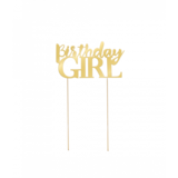 Paper Dreams Gâteau Topper Birthday Girl 22x11,5 cm | par unité Paper Dreams Gâteau Topper Birthday Girl 22x11,5 cm | par unité
