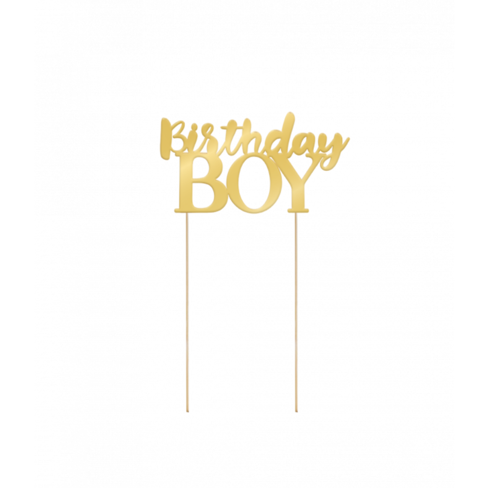 Paper Dreams Gâteau d'anniversaire de gâteau garçon 22x11,5 cm | par unité Paper Dreams Gâteau d'anniversaire de gâteau garçon 22x11,5 cm | par unité