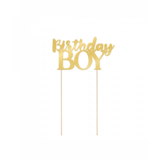 Paper Dreams Cake Topper Birthday Boy 22x11,5cm | per stuk Paper Dreams Cake Topper Birthday Boy 22x11,5cm | per stuk
