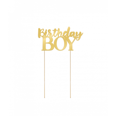 Paper Dreams Gâteau d'anniversaire de gâteau garçon 22x11,5 cm | par unité Paper Dreams Gâteau d'anniversaire de gâteau garçon 22x11,5 cm | par unité