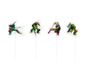 Amscan Ninja Turtles cake candles | 4 pieces Amscan Ninja Turtles cake candles | 4 pieces