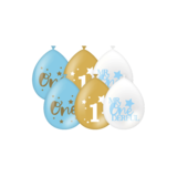 Paper Dreams 1 Jaar Ballonnen Mr One derful | Per 6 Stuks Paper Dreams 1 Jaar Ballonnen Mr One derful | Per 6 Stuks