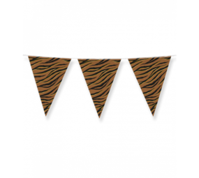 Paper Dreams Tiger Print Flag Line 10 MTR | par unité Paper Dreams Tiger Print Flag Line 10 MTR | par unité