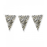 Paper Dreams Zebra Print Vlaggenlijn 10 mtr | per stuk Paper Dreams Zebra Print Vlaggenlijn 10 mtr | per stuk