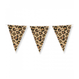 Paper Dreams Leopard Print Flag Garland 10 mtr | per piece Paper Dreams Leopard Print Flag Garland 10 mtr | per piece