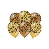 Paper Dreams Leopard print balloons 30cm | 6 pieces Paper Dreams Leopard print balloons 30cm | 6 pieces