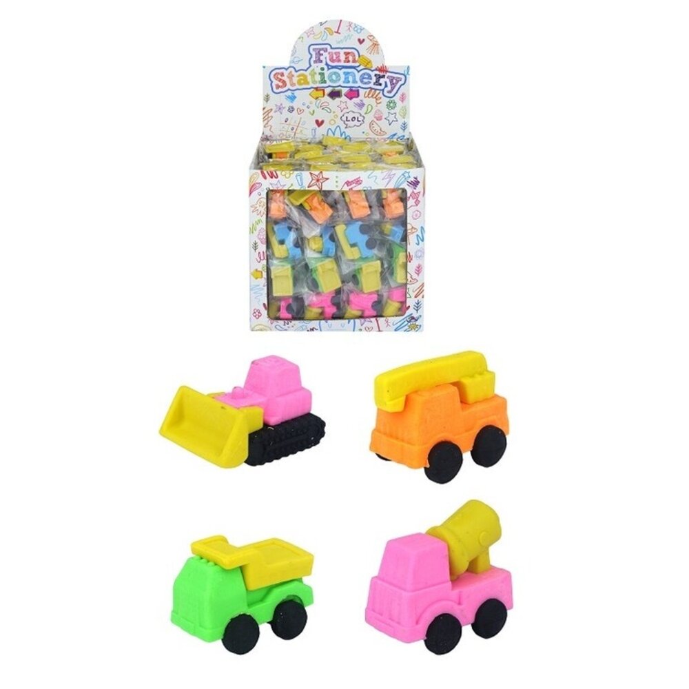 Henbrandt Vehicles 3D Gummen | per 4