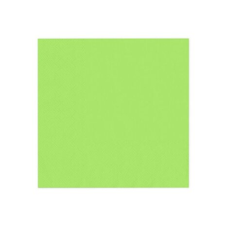 Tuf-Tuf Grüne Servietten Lime Groen 33x33cm | 10 Stück Tuf-Tuf Grüne Servietten Lime Groen 33x33cm | 10 Stück