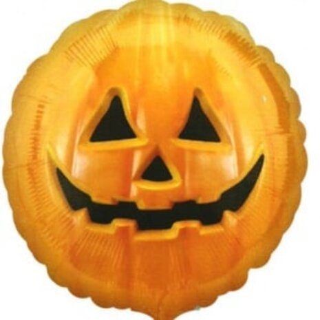 Anagram Helium Ballon Halloween Kürbis 45 cm | pro Einheit