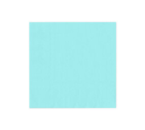 Tuf-Tuf Turquoise Servetten 33x33cm | 10 stuks Tuf-Tuf Turquoise Servetten 33x33cm | 10 stuks