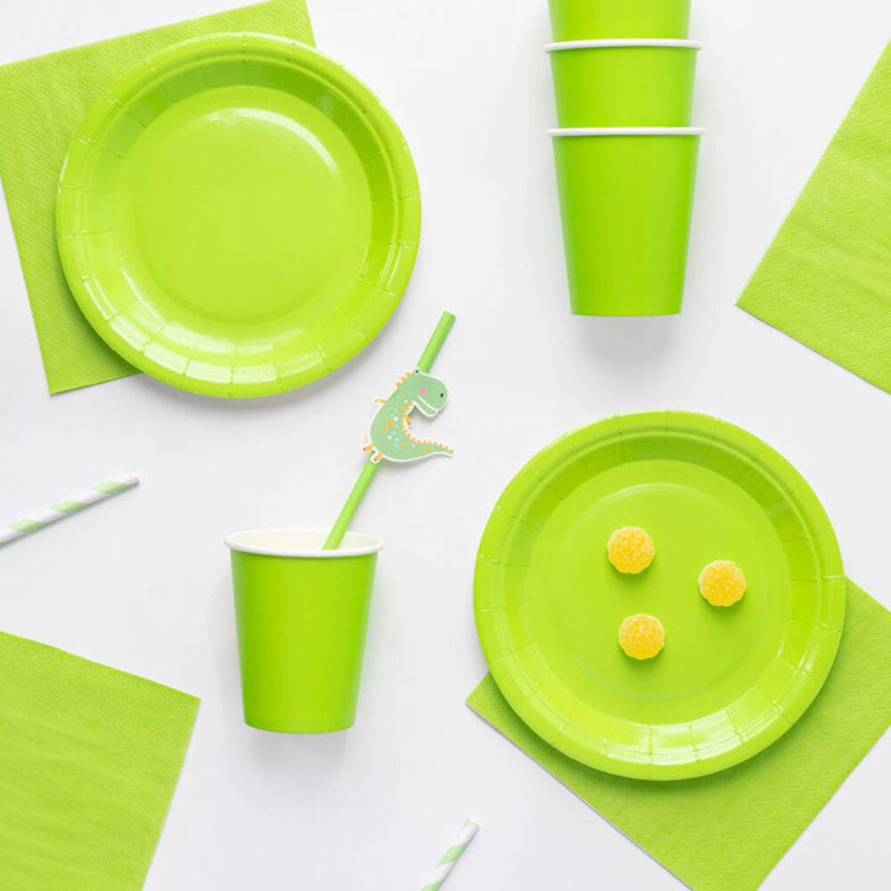 Tuf-Tuf Lime Green Cups 220 ml | 6 Stück Tuf-Tuf Lime Green Cups 220 ml | 6 Stück