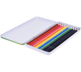 Tuf-Tuf Colored pencils 10 pieces | per metal box