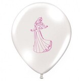 Ballon Disney Prinzessin lila Blau 10 Stücke