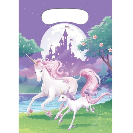 Sac de fête Licorne Fantasy 8 pièces Sac de fête Licorne Fantasy 8 pièces
