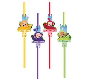 Rietjes Teletubbies 8 stuks